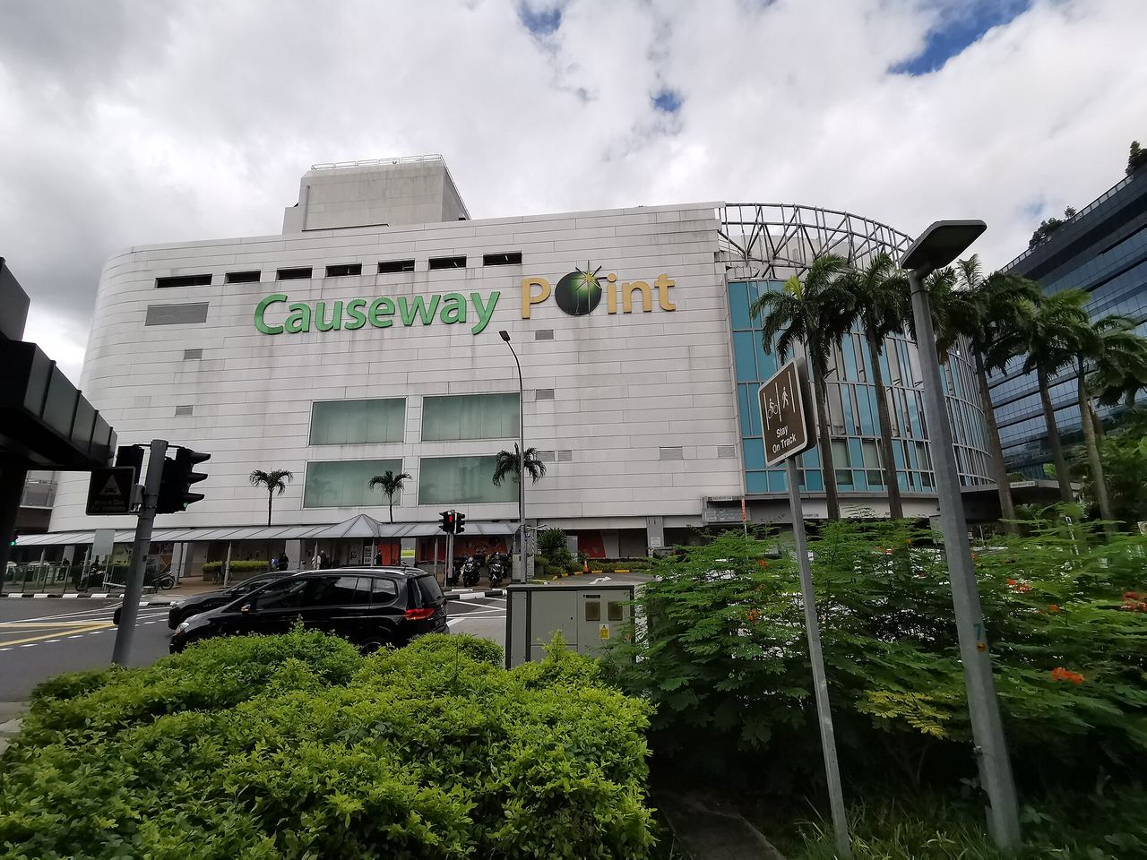 Exterior of Causeway Point shopping mall
